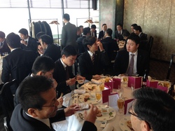 日本トリム営業社員の食事会2